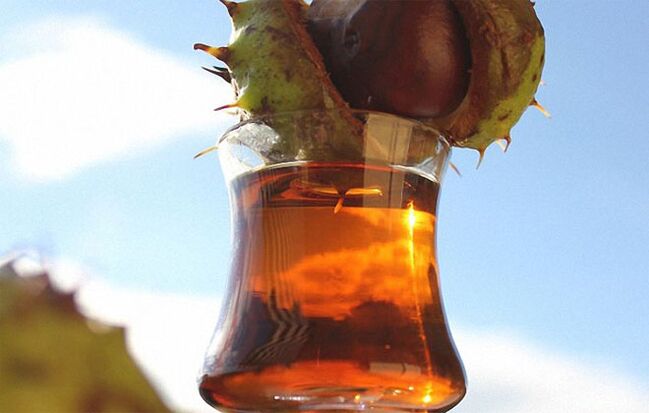 Cast chestnut tincture